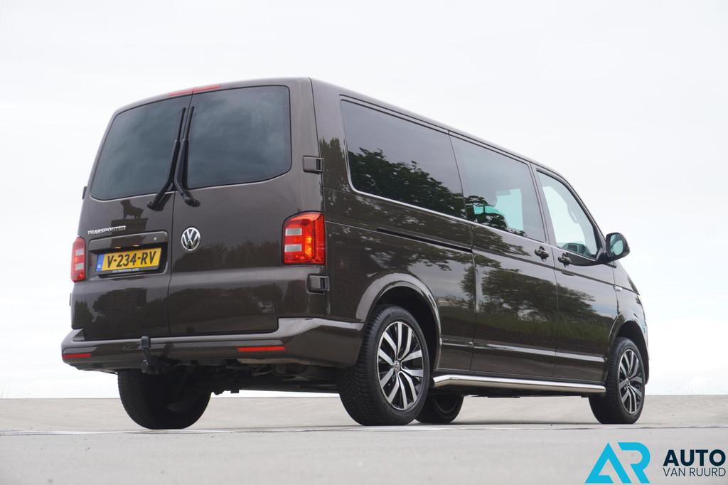 Volkswagen Transporter 2.0 TDI L2H1 DC * LUXE * NL-auto, Auto's, Bestelauto's, Stof, Gebruikt, 4 cilinders, Volkswagen