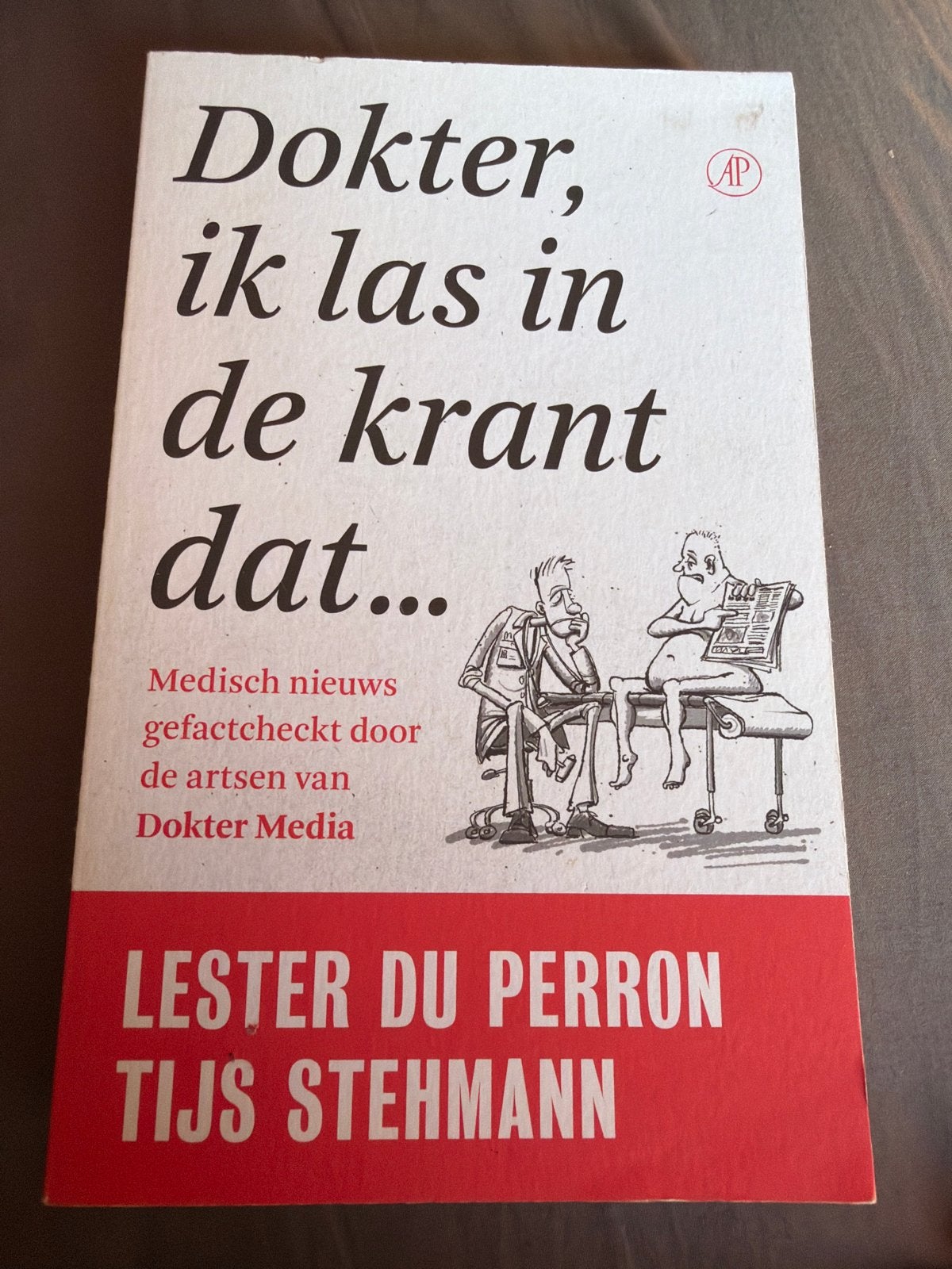 S5.   Tijs Stehmann - Dokter, ik las in de krant dat…, Ophalen of Verzenden, Zo goed als nieuw, Tijs Stehmann; Lester du Perron