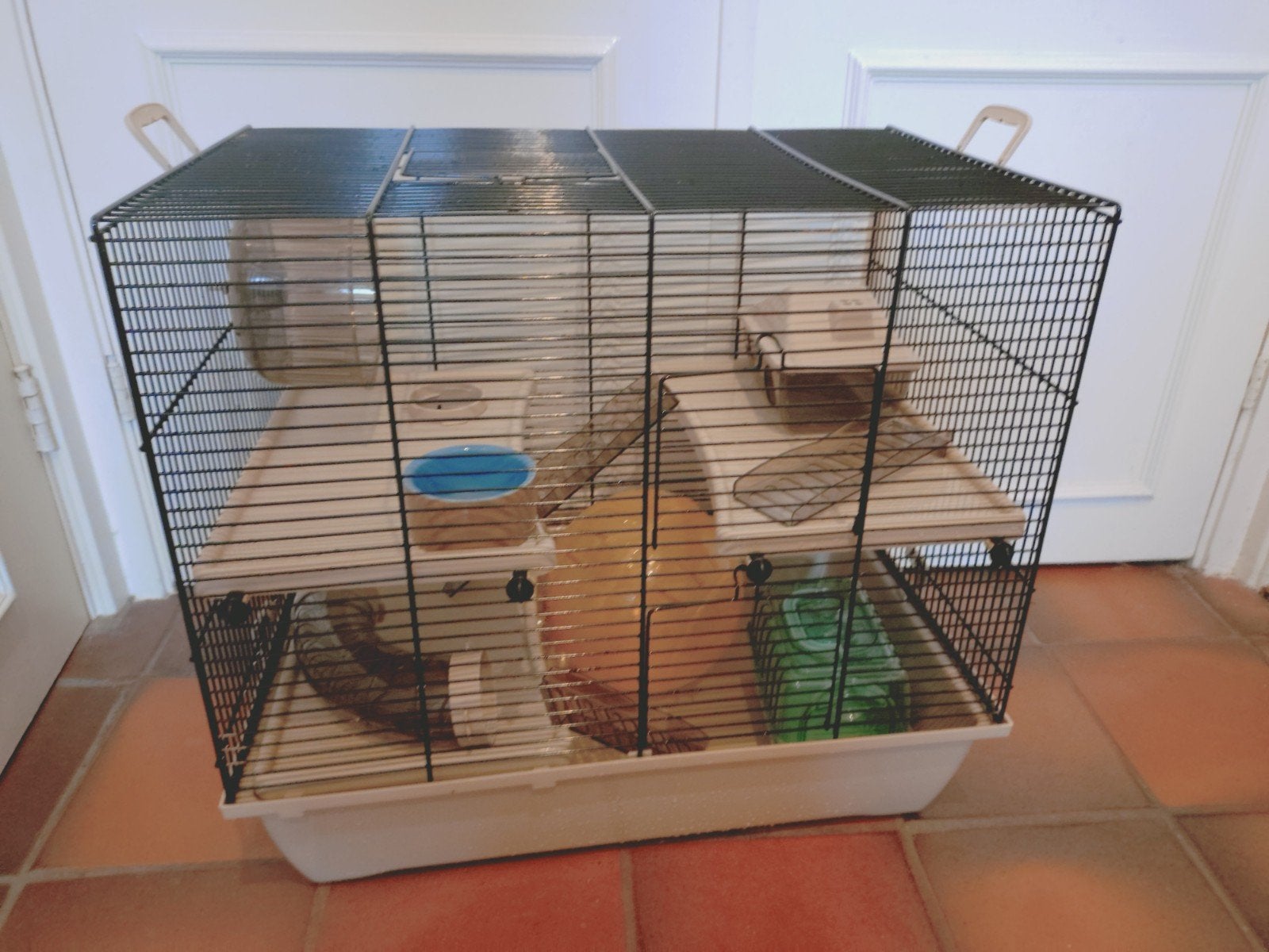Kooi voor kleine hamster of muizen, Dieren en Toebehoren, Knaagdieren en Konijnen | Hokken en Kooien, Kooi, Minder dan 60 cm, Minder dan 75 cm