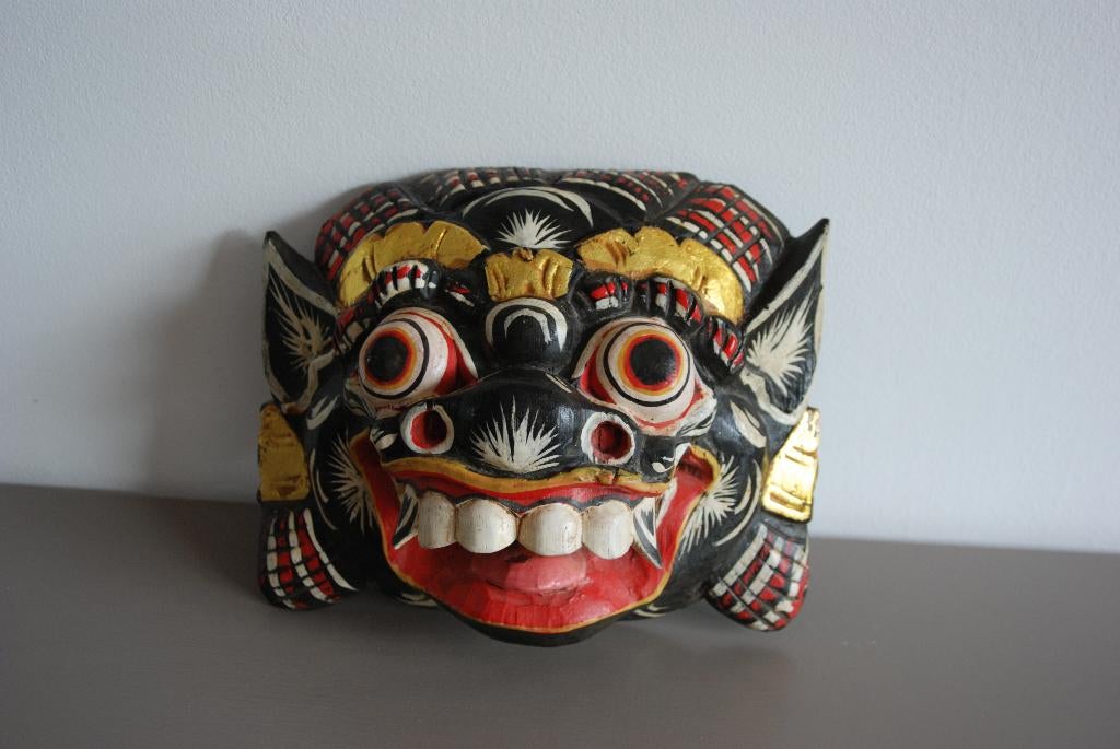 Barong masker Bali, Antiek en Kunst, Kunst | Niet-Westerse kunst, Ophalen of Verzenden