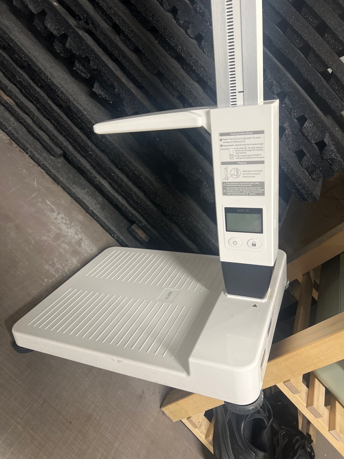 InBody BSM170 Digitale Lengtemeter, Witgoed en Apparatuur, Weegschalen, Zo goed als nieuw, Digitaal, Personenweegschaal, Fijner dan 1 gram