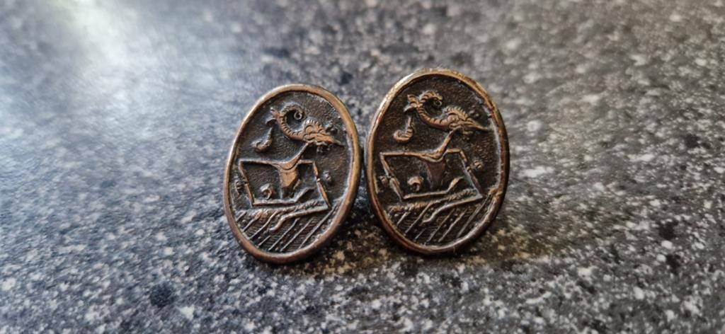 Vintage Siam Sterling Zilveren Broche – Godin Mekkhala, Ophalen of Verzenden, Zilver, Broche