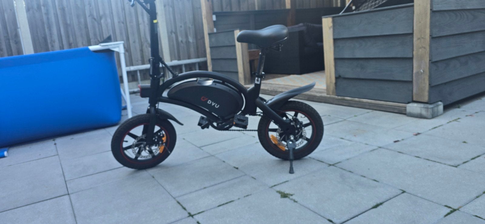 DYU D3+ opvouwbare elektrische fiets, Ophalen, Zo goed als nieuw