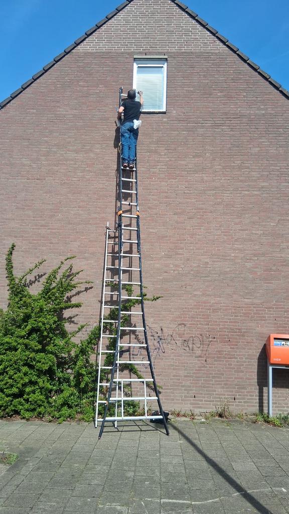 Inklapbare Ladder - Diverse Maten Beschikbaar, Ophalen, Zo goed als nieuw, Ladder, Opvouwbaar of Inschuifbaar