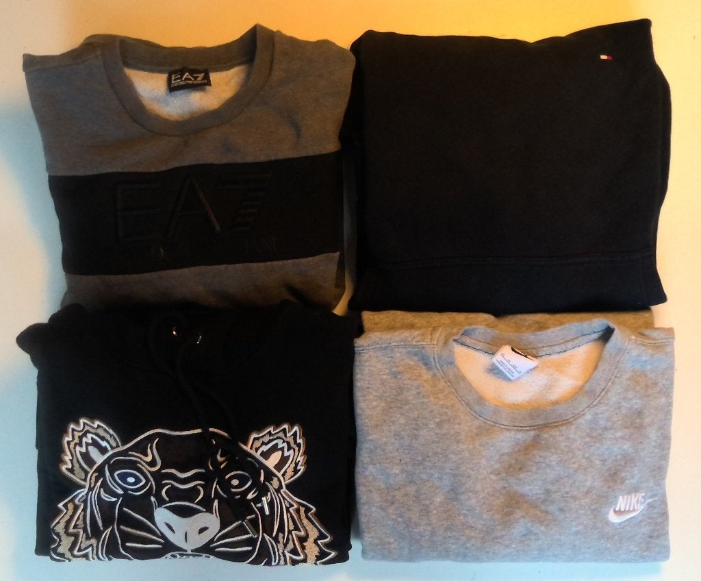 twee hoodies en twee truien, Kinderen en Baby's, Kinderkleding | Maat 152, Ophalen, Gebruikt, Trui of Vest, Tommy Hilfiger