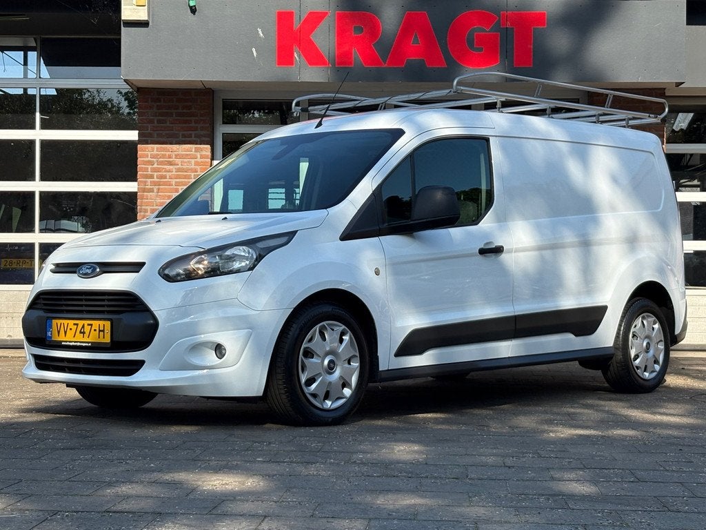 Ford Transit Connect 1.6 TDCI L2 Trend|NAP|airco|cruise|acht, Auto's, Voorwielaandrijving, Euro 5, Stof, Gebruikt
