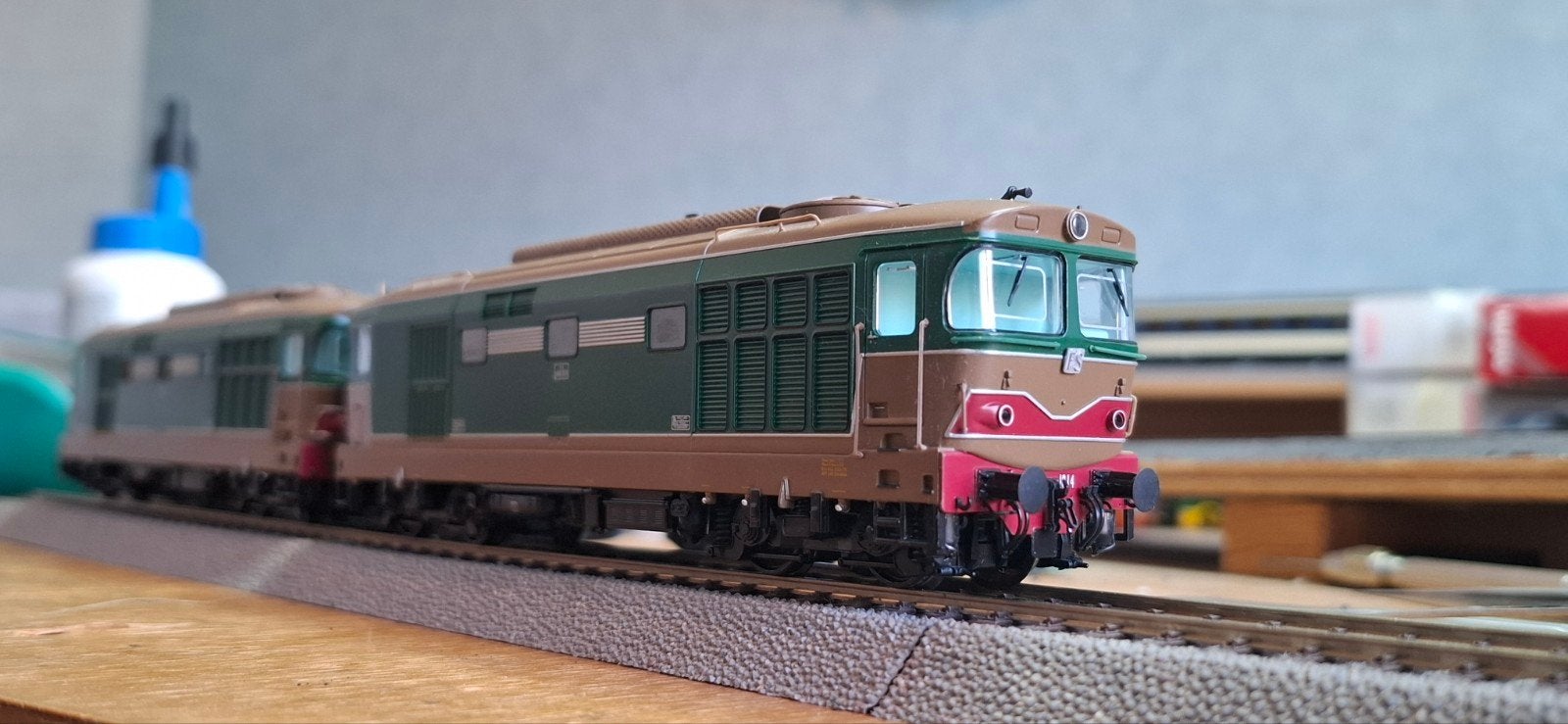 Oskar 1106 Diesellocomotief D443 1014 FS roco/piko, Overige merken, Ophalen of Verzenden, Zo goed als nieuw, Analoog