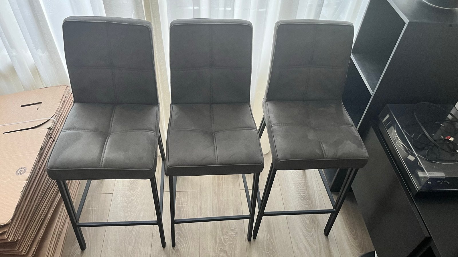 Set van 3 De Bommel barkrukken - Zeer goede staat