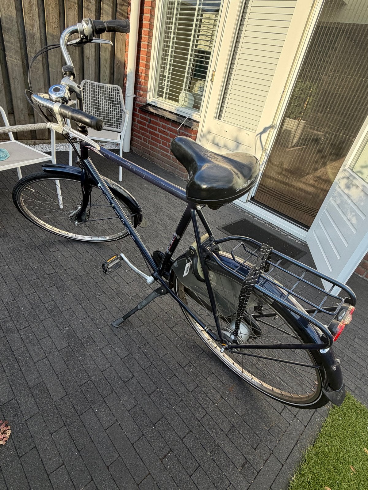 Herenfiets 28 inch Pointer, Gebruikt, Versnellingen, 61 tot 65 cm, Trommelrem