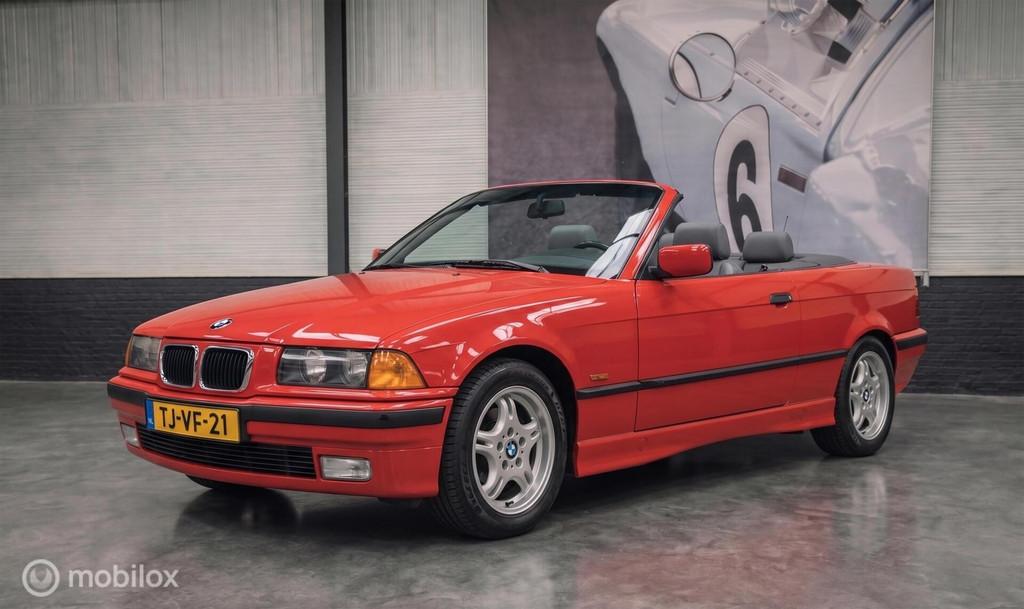 BMW 3-serie Cabrio 318i Comfort, Auto's, BMW, Bedrijf, Te koop, 3-Serie, ABS, Airbags, Alarm, Centrale vergrendeling, Elektrische buitenspiegels