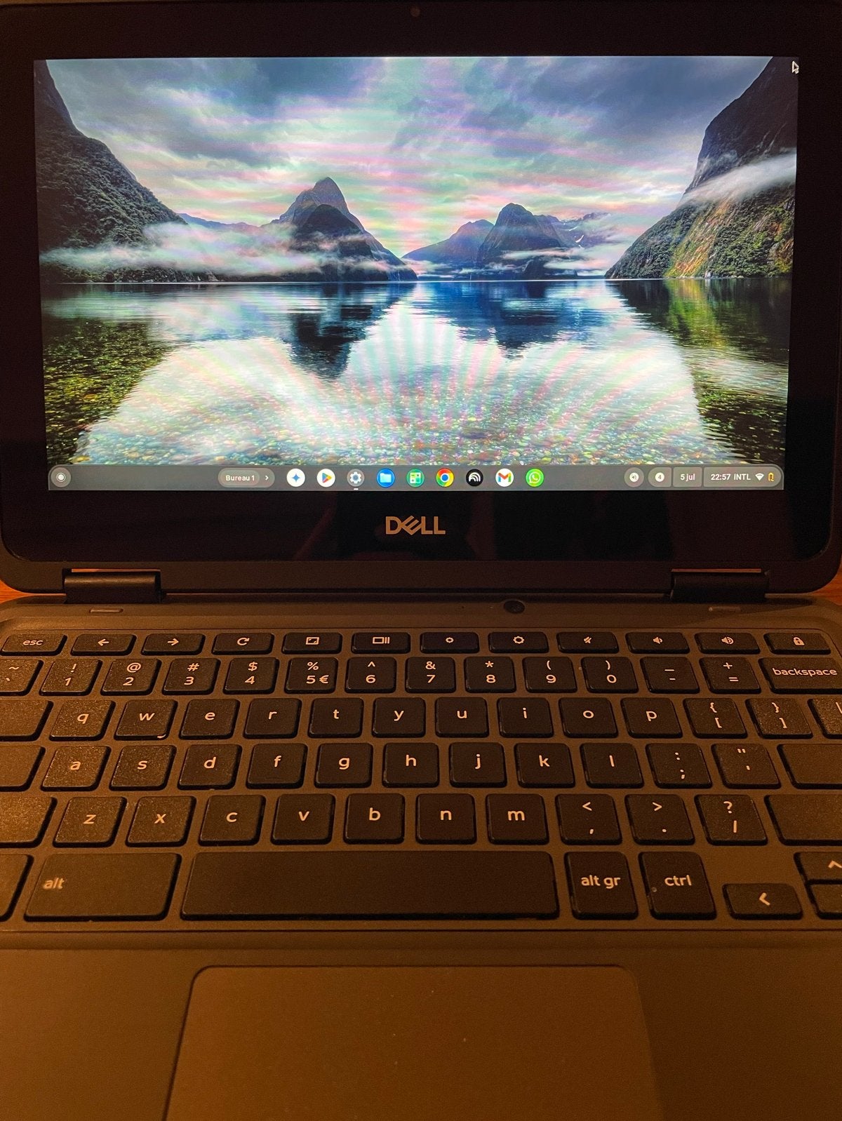 Dell Chromebook 3100 2-in-1, Computers en Software, Chromebooks, 4 GB of minder, Qwerty, Touchscreen, Ophalen of Verzenden