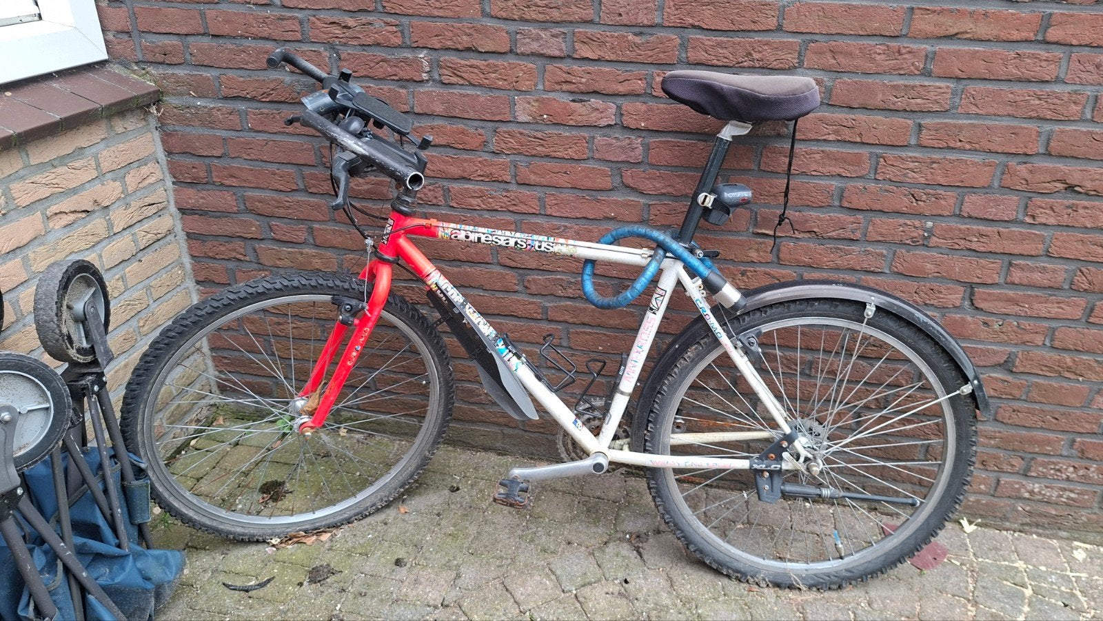 Alpine Star fiets - opknapper, Gebruikt, Velgrem, Geen vering, Ophalen