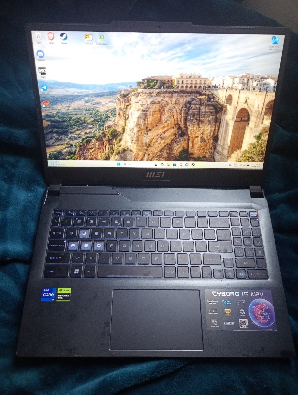 MSI Cyborg 15 A12VE Gaming Laptop - i7-12650H, RTX 4050