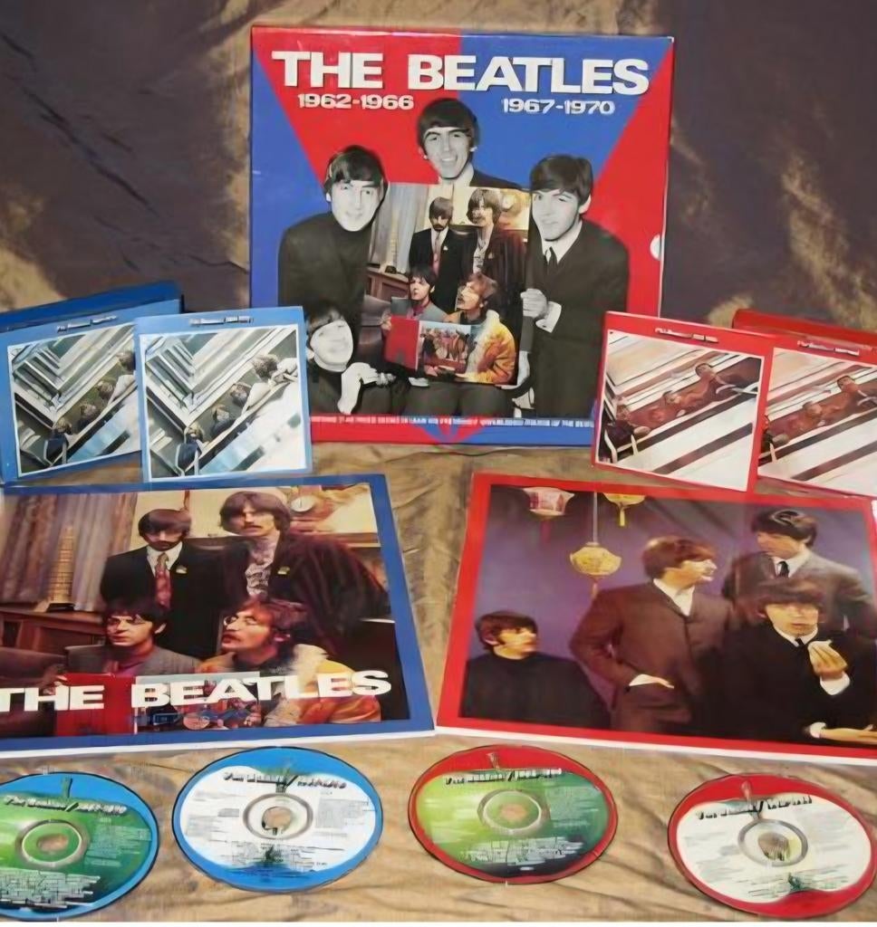 The Beatles 1962-1966 & 1967-1970 CD-verzamelbox, Ophalen of Verzenden, Zo goed als nieuw, Pop, Boxset