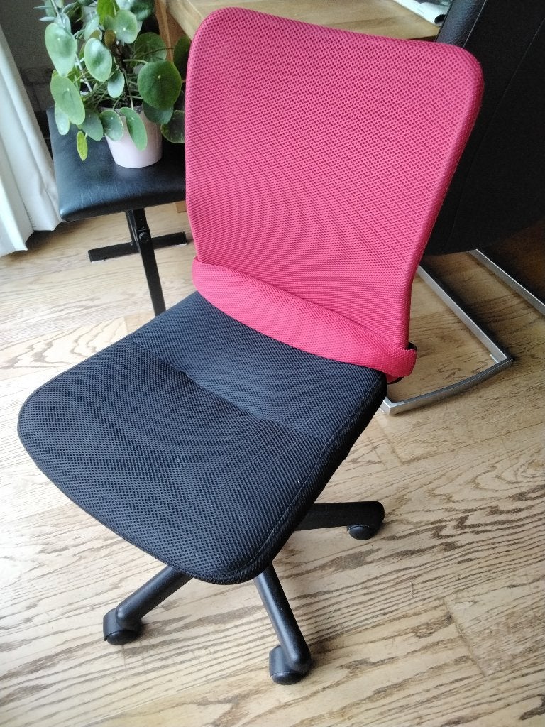 Kinder bureaustoel, Ophalen, Gebruikt, Rood, Bureaustoel