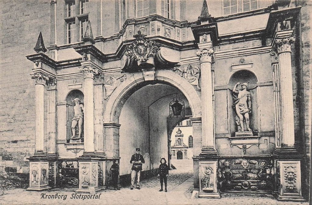 702-455-007 Kronborg Slotsportal, Verzenden, Voor 1920, Overig Europa