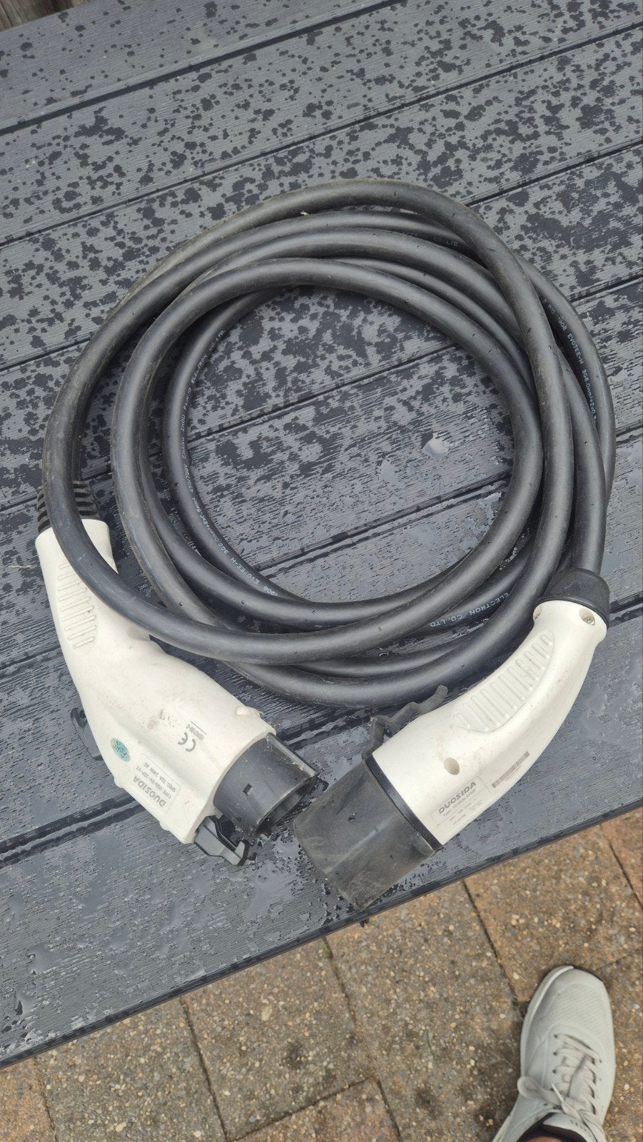 Duosida Laadkabel Type 1, 32A, 240V AC, Auto diversen, Laadpalen, Ophalen of Verzenden, Gebruikt, Laadkabel