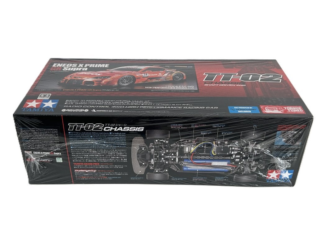 Tamiya 47514 1:10 RC ENEOS X Prime GR Supra rc auto, Elektro, Nieuw, Ophalen of Verzenden, Schaal 1:10