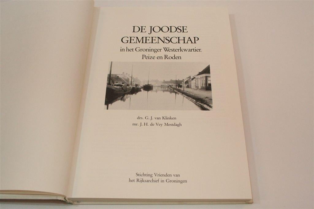 Joodse Gemeenschap Groningen, Peize & Roden, Boeken, Geschiedenis | Stad en Regio, Ophalen of Verzenden, Gelezen
