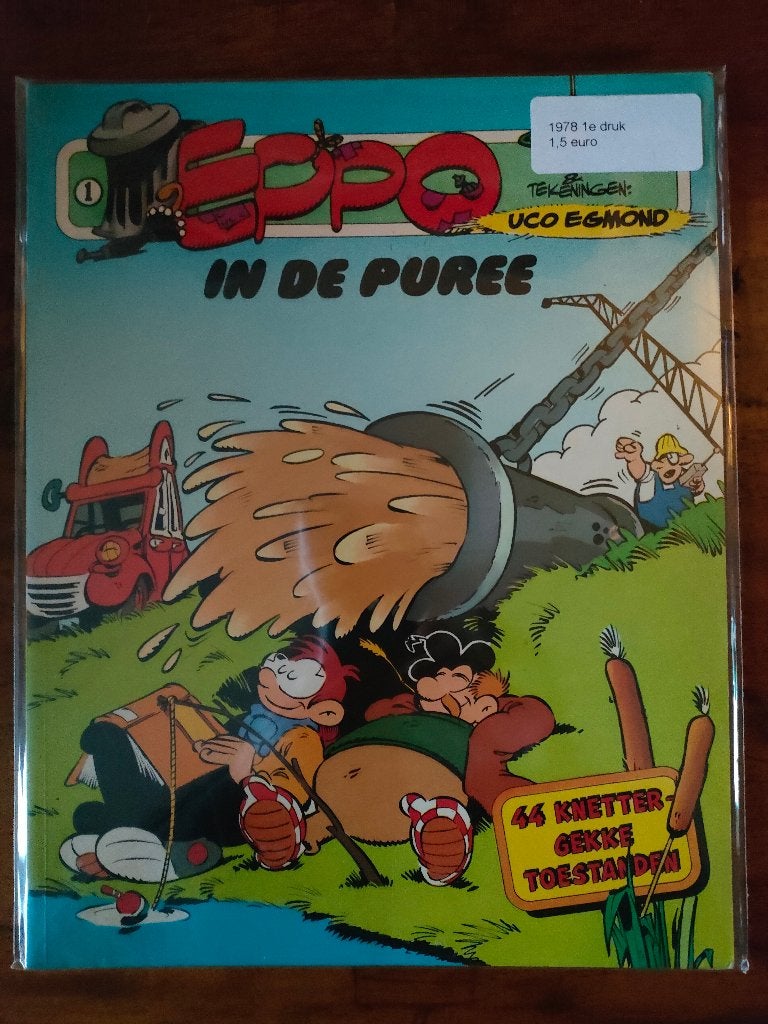 EPPO door Uco Egmond (jfb-1€), Meerdere stripboeken, Ophalen of Verzenden, Gelezen