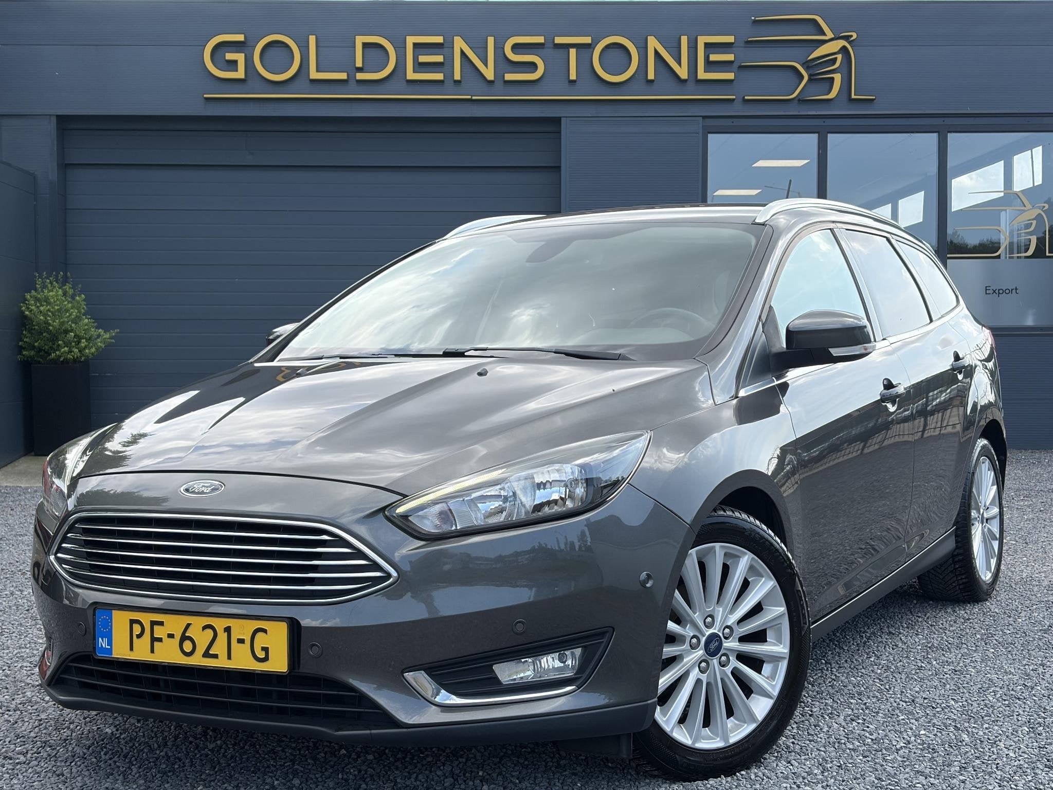 Ford Focus Wagon 1.0 Titanium 2e Eigenaar,Navi,Trekhaak,125p, Gebruikt, Euro 6, Origineel Nederlands, 1216 kg