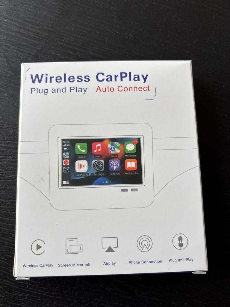 Draadloze CarPlay Adapter - Plug & Play Auto Connect, Ophalen of Verzenden, Nieuw