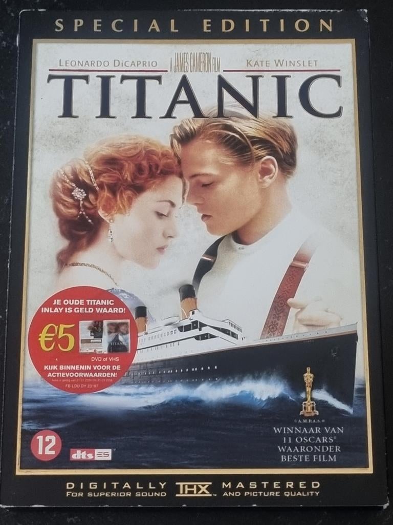 Titanic Special Edition DVD - 2 Discs, Cd's en Dvd's, Dvd's | Klassiekers, Zo goed als nieuw, Actie en Avontuur, 1980 tot heden