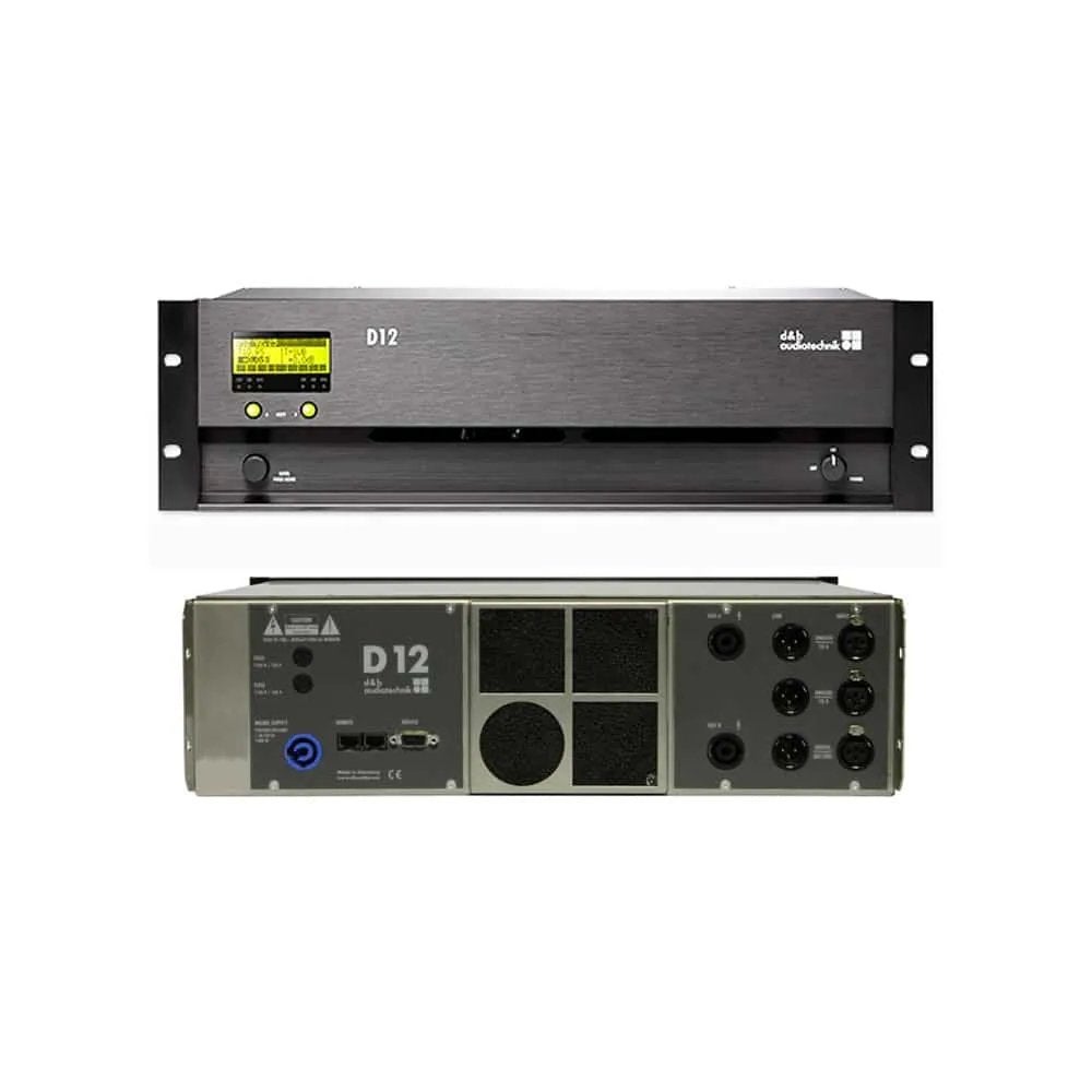 ✅ D&B D12 versterker, Muziek en Instrumenten, Ophalen of Verzenden, Gebruikt, 1000 watt of meer, P.A.