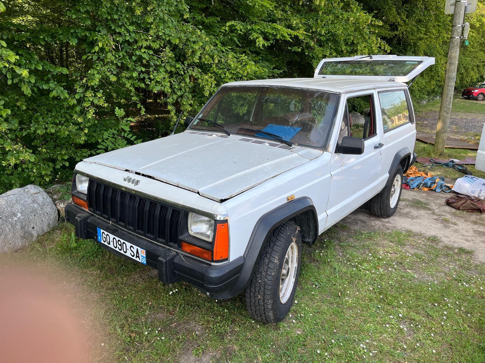 Jeep cherokee 4X4 1985 wegenbelasting vrij, Vierwielaandrijving, Particulier, Cherokee, SUV of Terreinwagen