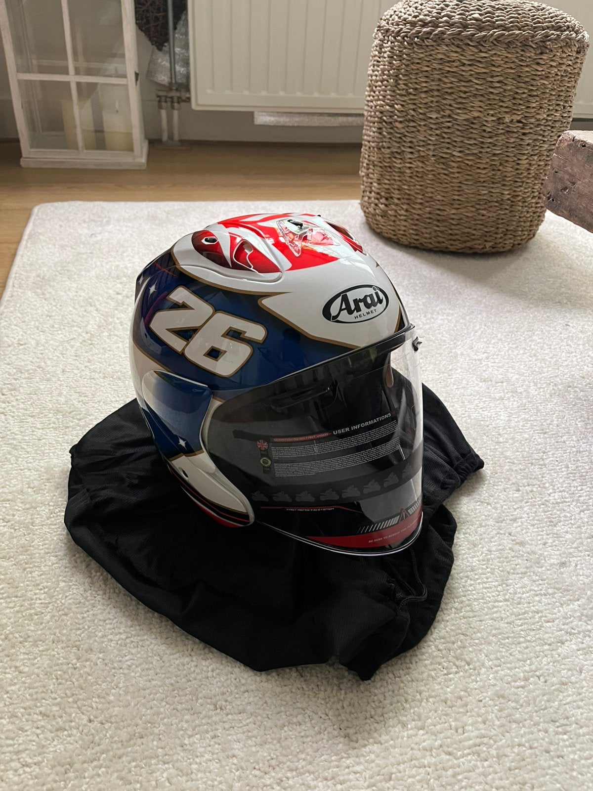 Arai Ram5 motor/scooter helm nieuw, M, Arai, Heren, Integraalhelm