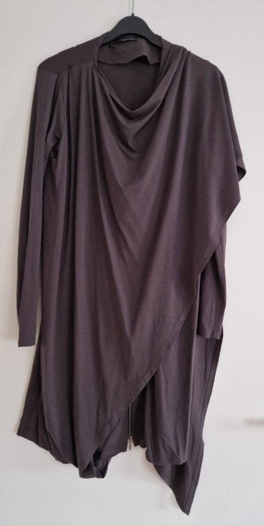 Elsewhere jas/overslag maat L, nieuwstaat,taupe, overslag, Bruin, Elsewhere, Maat 42/44 (L), Ophalen of Verzenden