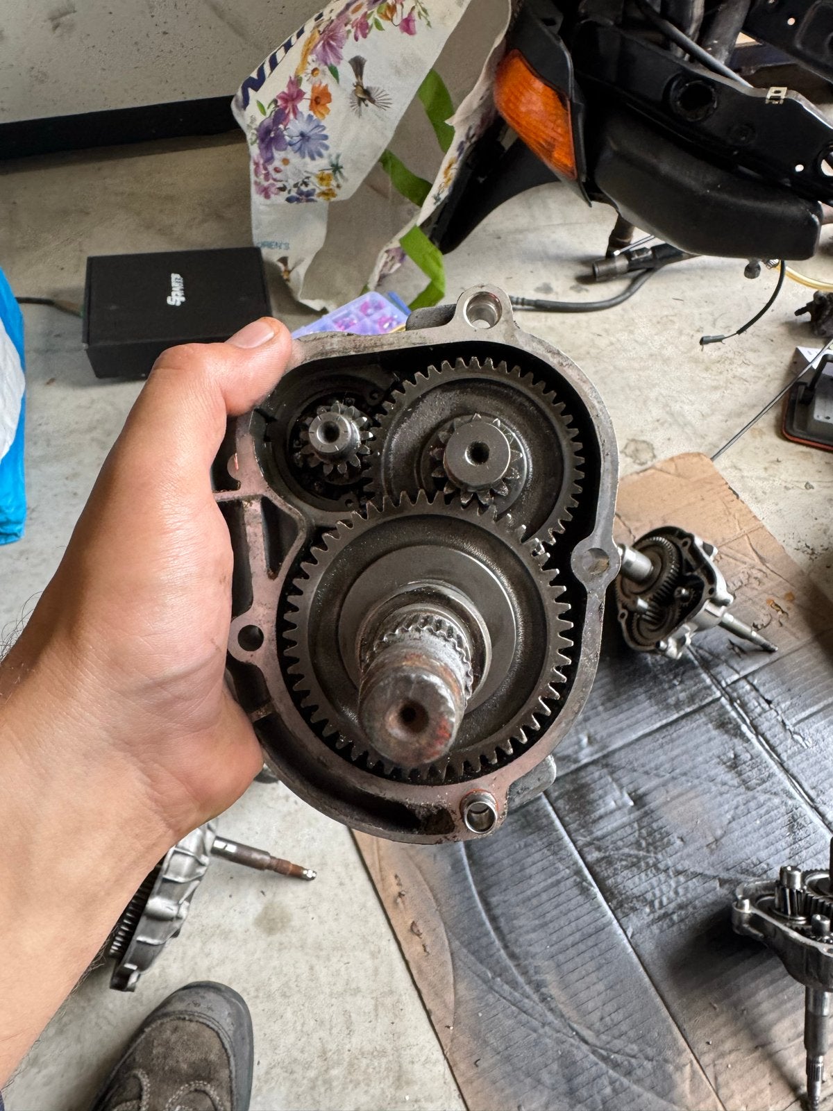 Vertanding Piaggio Zip Brom 2T Runner Vespa LX ET2 ET4 Stalk, Ophalen of Verzenden, Gebruikt, Overige typen, Piaggio