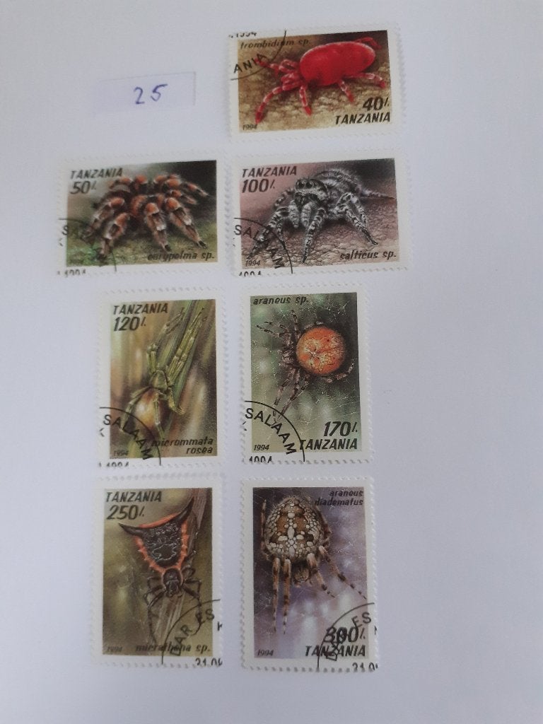Tanzania, Verzenden, Tanzania, Gestempeld