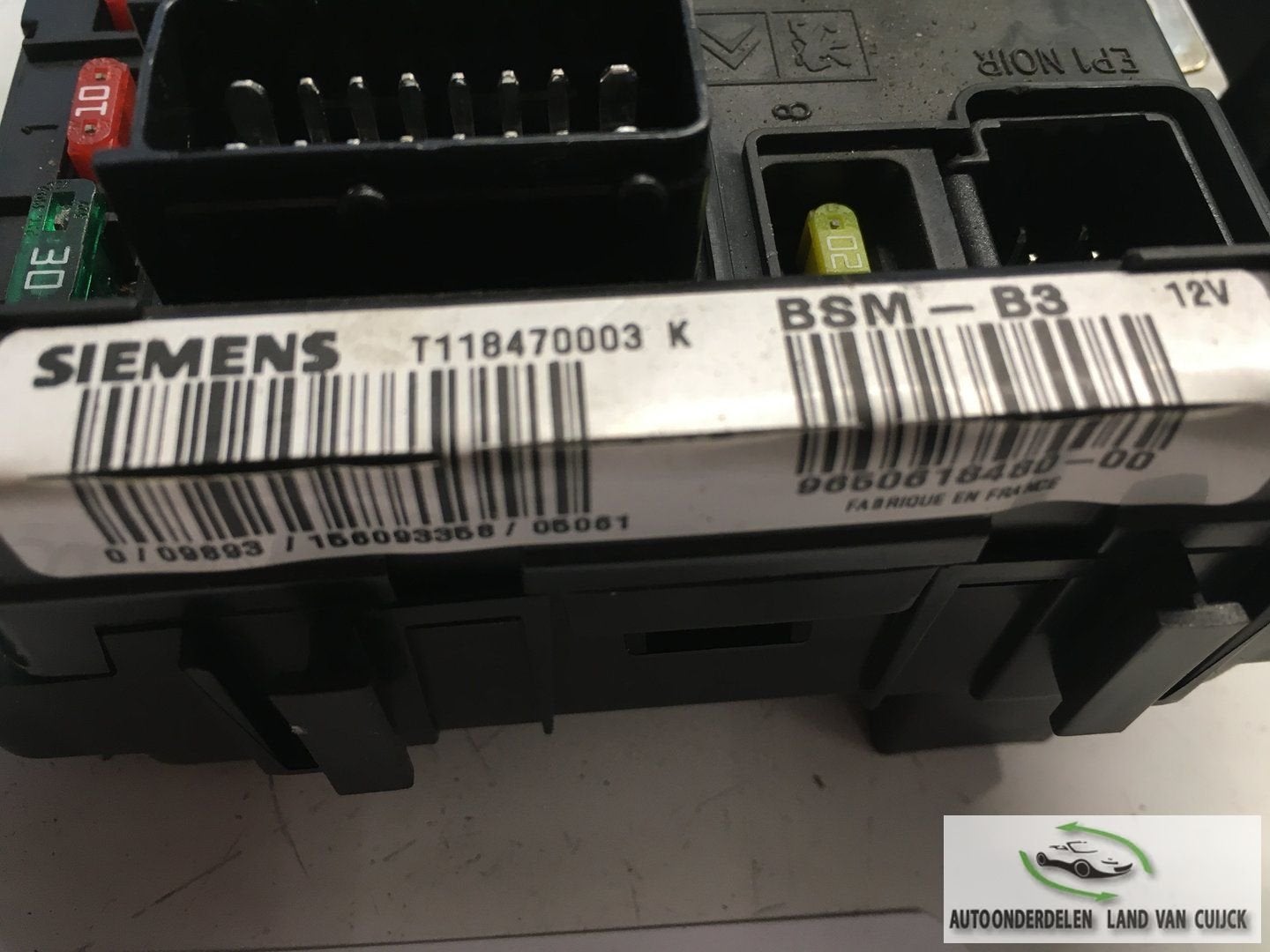 Peugeot 206 Sw 1.4 16v 2005 2500054  ECU Set, Gebruikt, -, -, Ophalen of Verzenden
