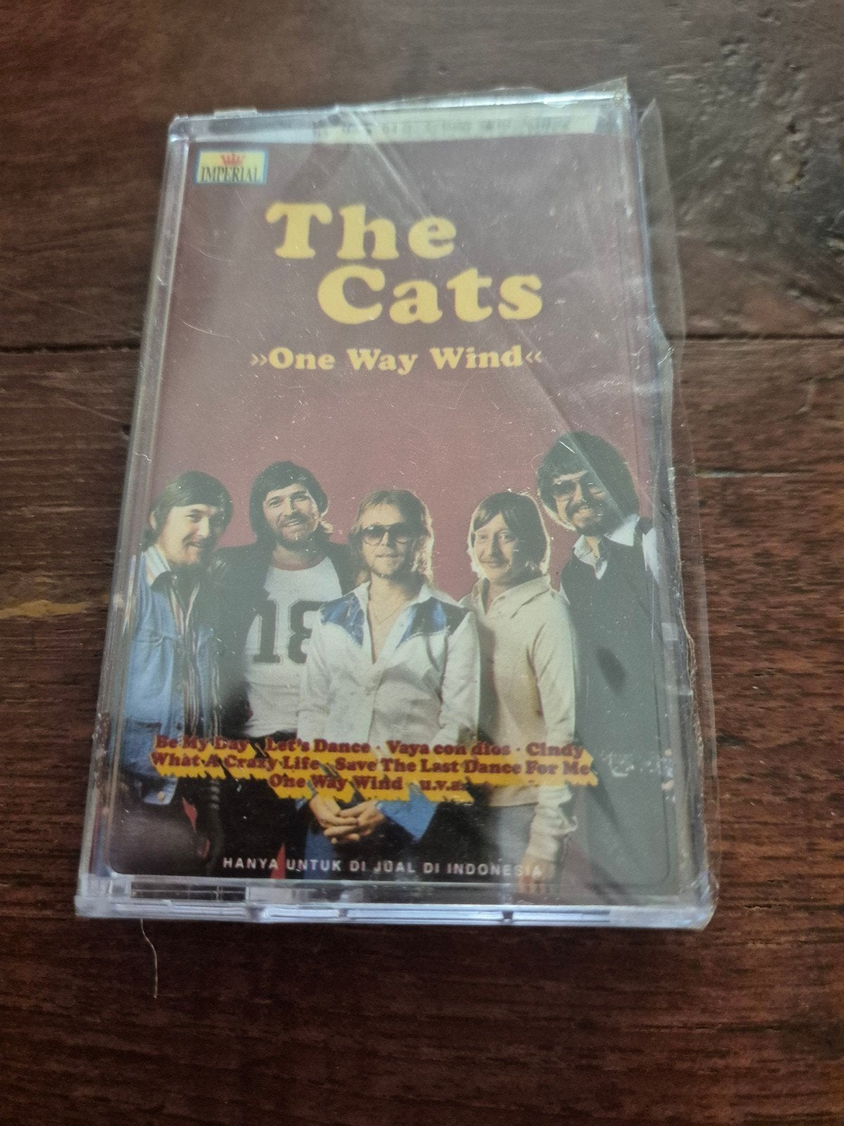 The Cats One Way Wind Indonesië, Cd's en Dvd's, Verzenden, Gebruikt, Pop, 1 bandje