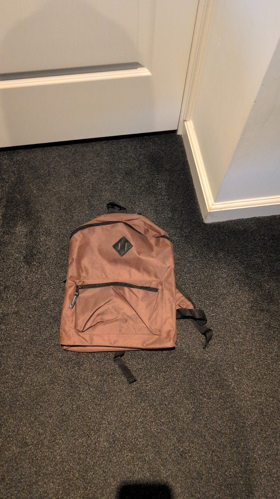 Compacte Bruine Rugzak - 20 Liter, 31x12x42 cm, Ophalen, Gebruikt, 25 tot 40 cm, Overige merken