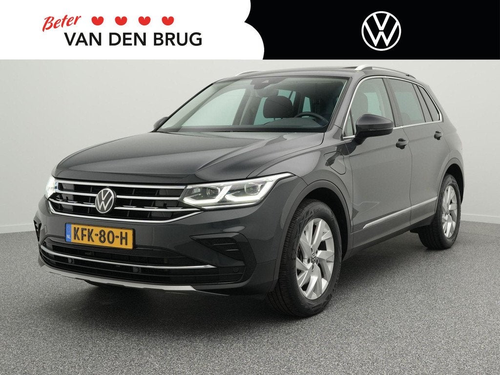 Volkswagen Tiguan 1.4 TSI eHybrid 245 PK DSG Elegance | LED, Auto's, Stof, Euro 6, Grijs, Hybride Elektrisch/Benzine