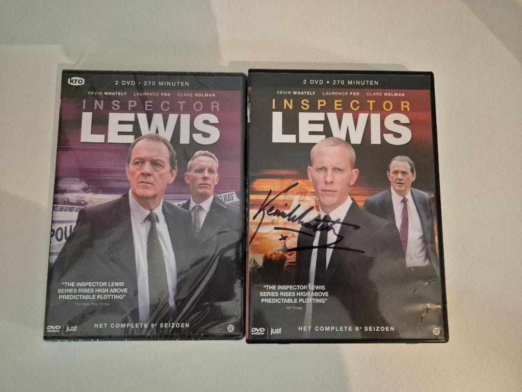 DVD's Inspector Lewis *Gesigneerd* Nieuw, Alle leeftijden, Boxset, Ophalen of Verzenden, Nieuw in verpakking