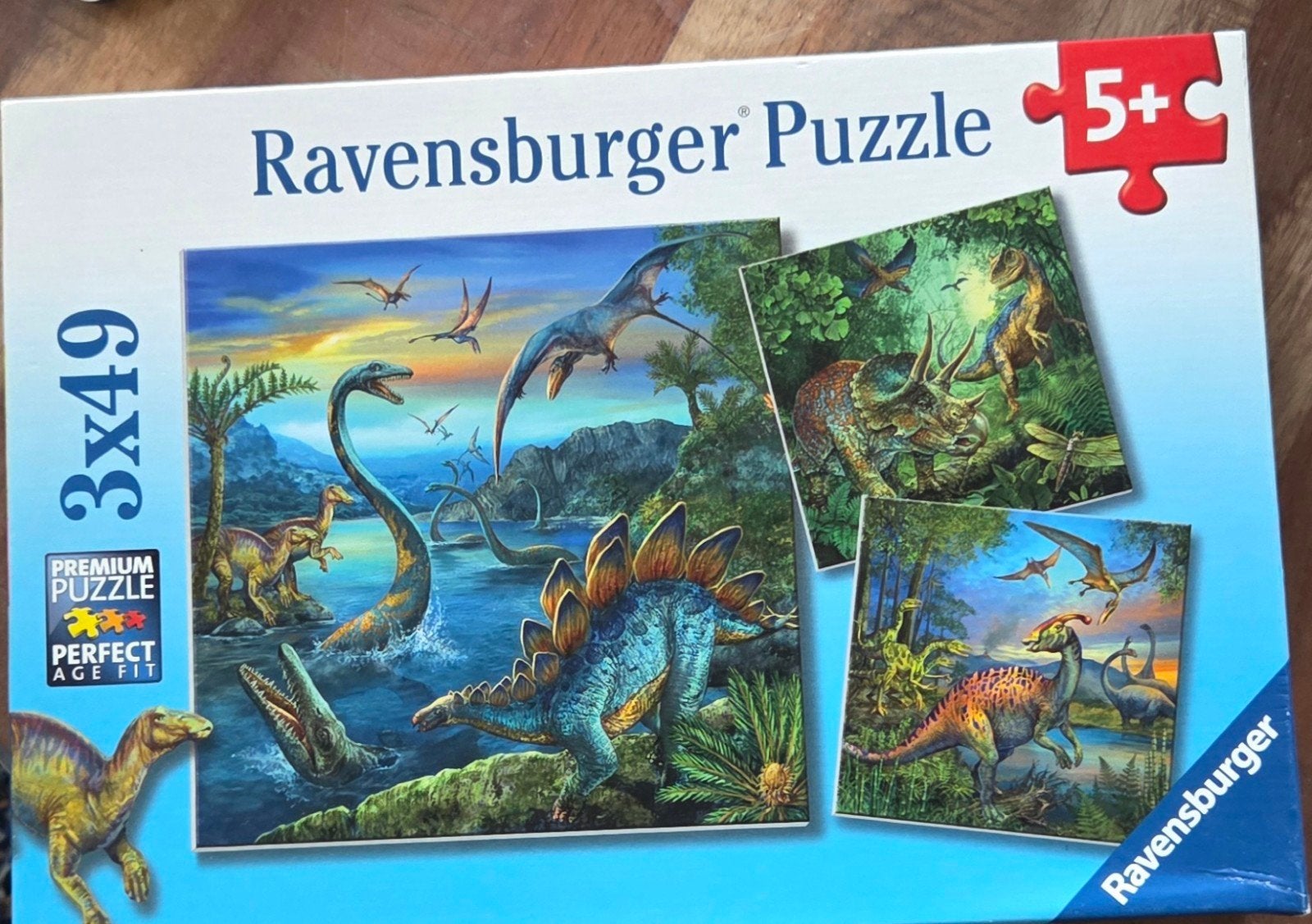 dino puzzel, Ophalen, 10 tot 50 stukjes