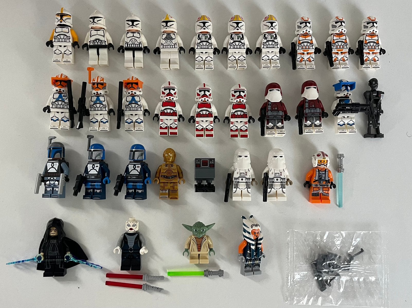 LEGO Star Wars 32 minifiguren partij, Kinderen en Baby's, Speelgoed | Duplo en Lego, Ophalen, Inclusief minifiguren, Star Wars