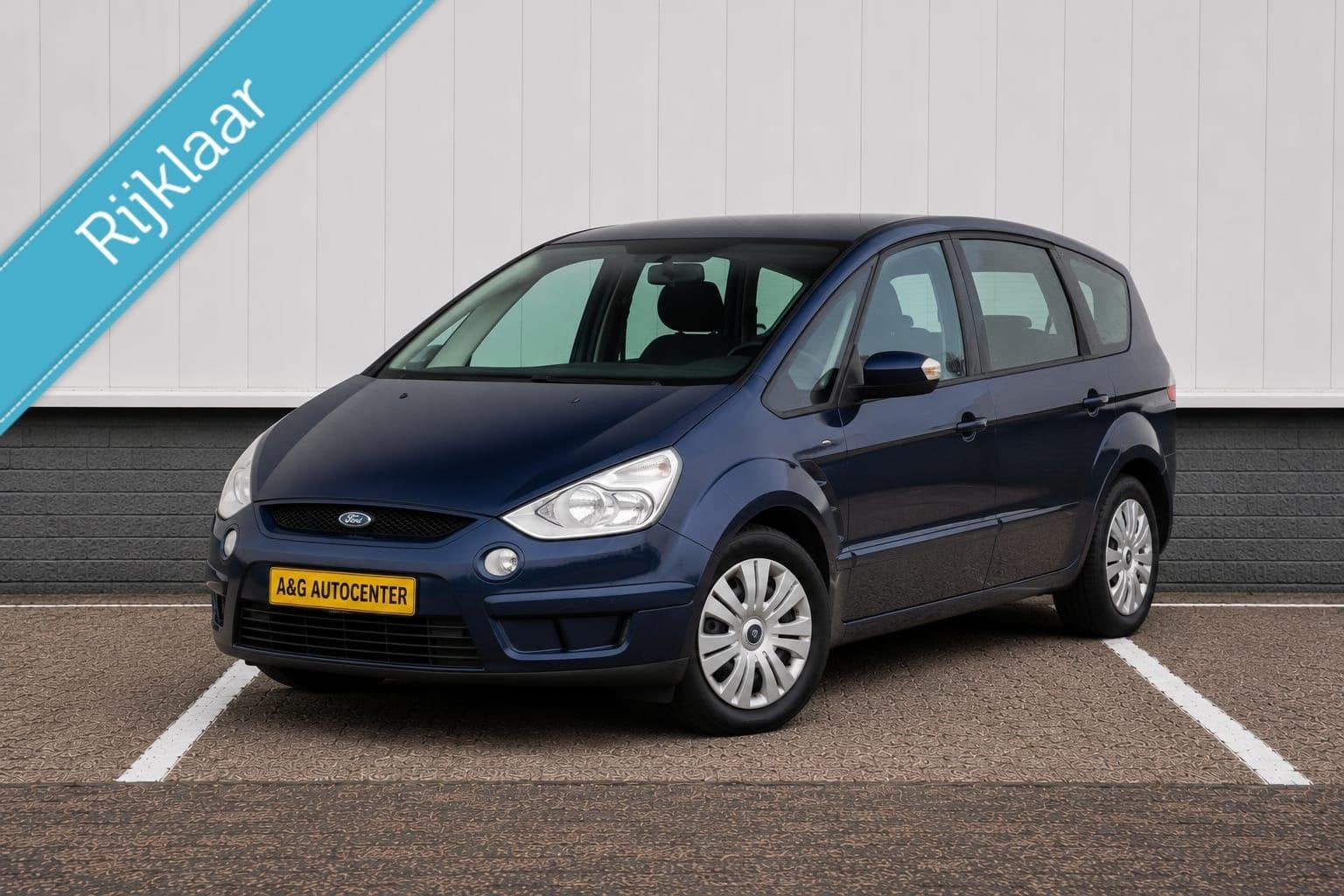 Ford S-Max 2.0 - 7 Persoons/1 Eig/Airco/146 PK/Isofix/Nw Apk, Auto's, Ford, Voorwielaandrijving, 145 pk, Stof, Gebruikt