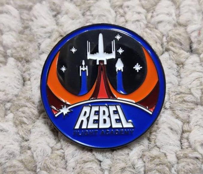 Rebel Flight Academy X-Wing Enamel Pin speld, Verzenden, Nieuw, Actiefiguurtje