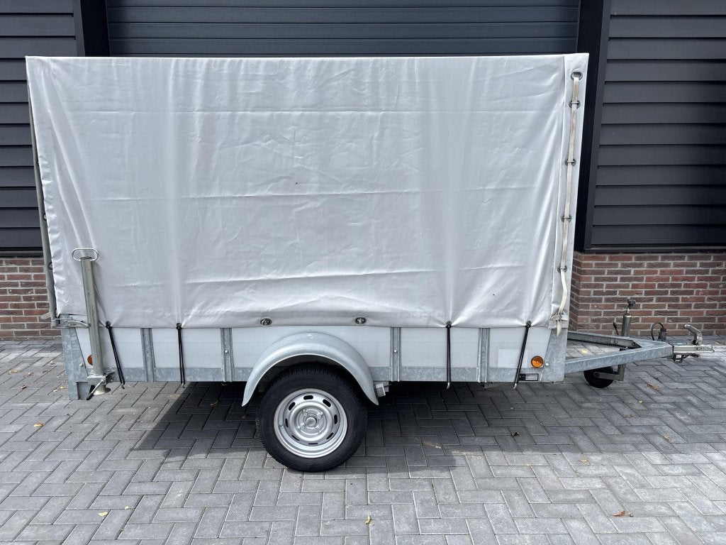 Huifaanhanger huifaanhangwagen enkelasser bakwagen, Nieuw
