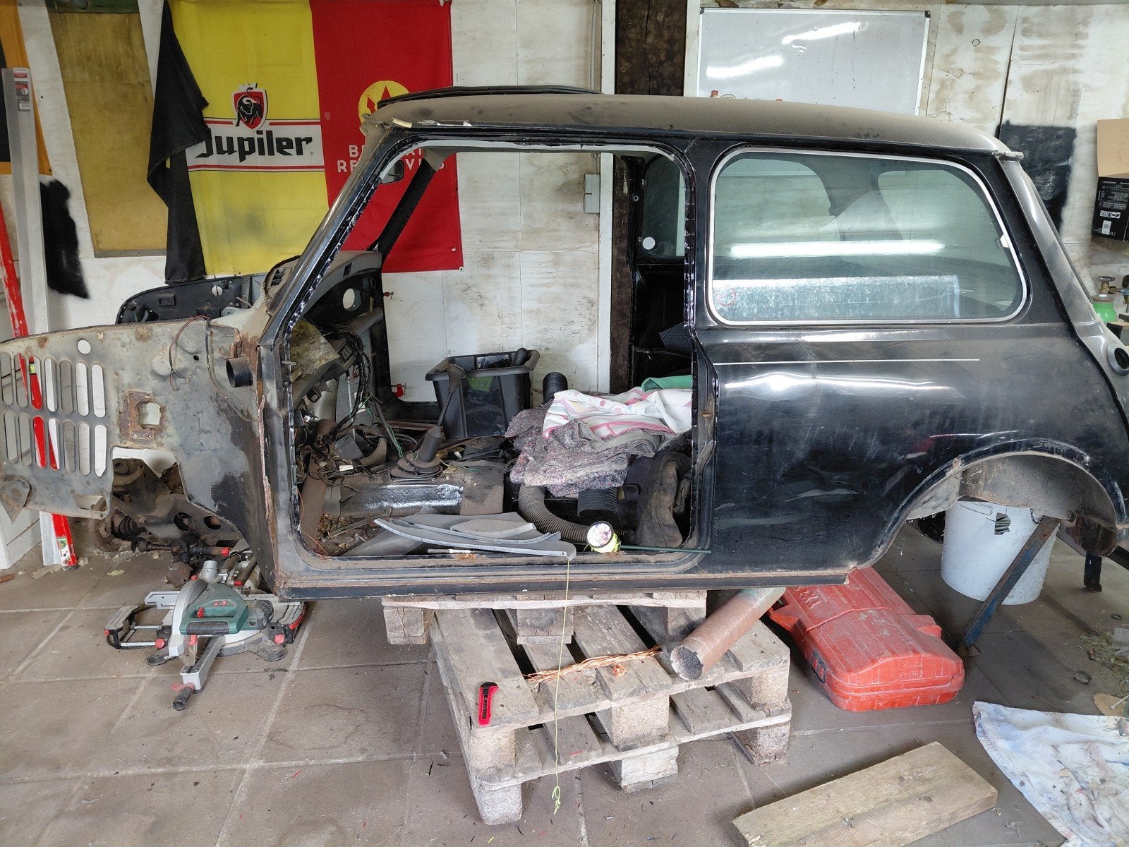 Classic mini in onderdelen., Ophalen, Mini