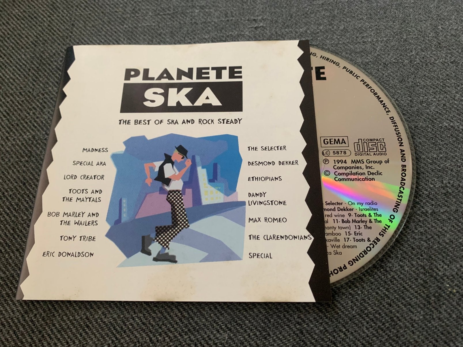 V/A “Planete Ska / The Best Of Ska And Rock Steady”, Cd's en Dvd's, Ophalen of Verzenden, Zo goed als nieuw
