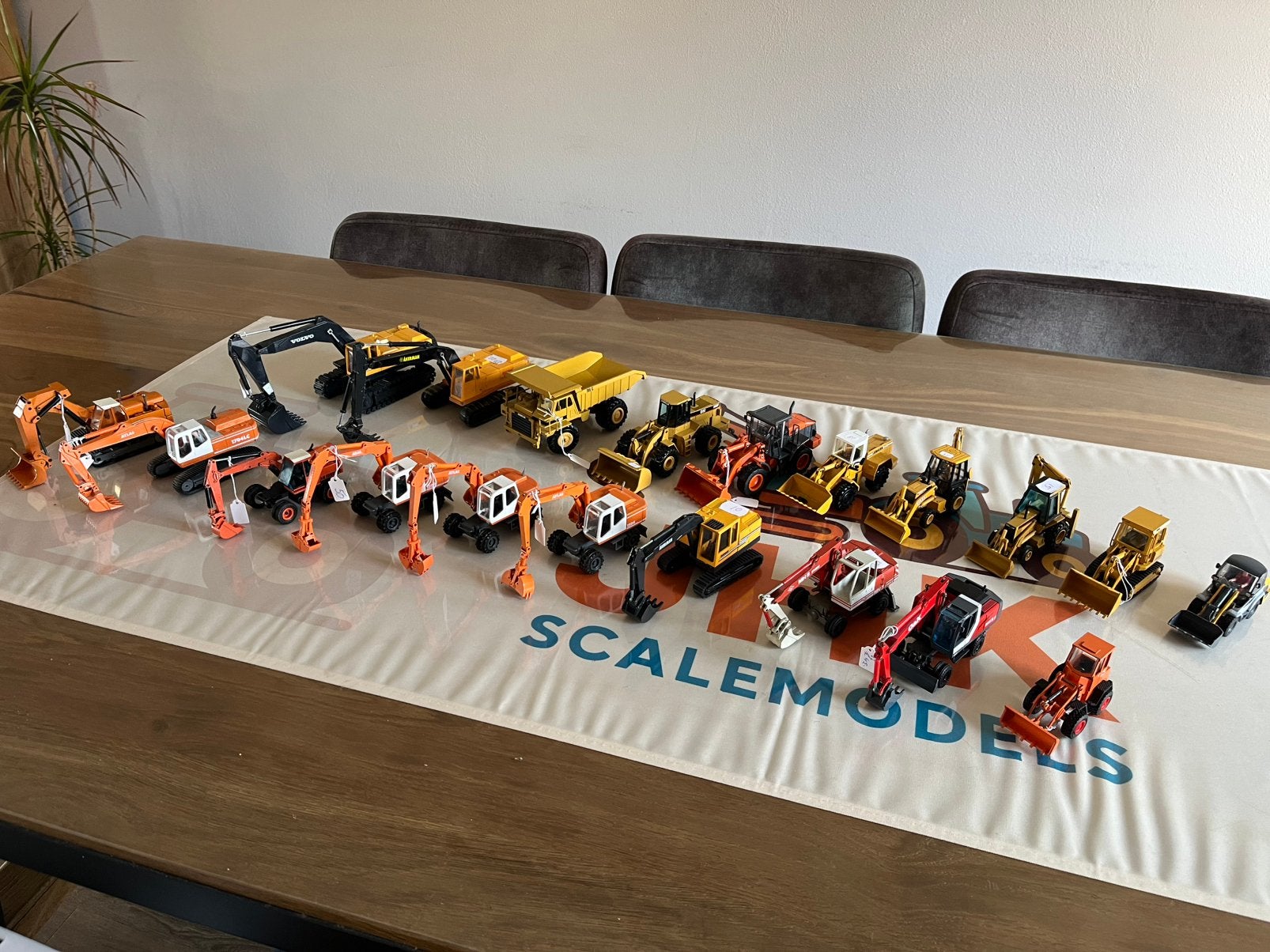 Grote partij kranen en loaders dumoer graaflaadcombinatie, Ophalen of Verzenden, Gebruikt, Hijskraan, Tractor of Landbouw, Conrad