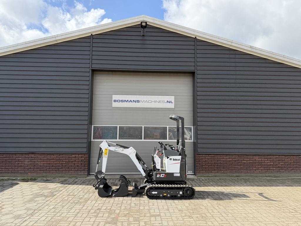 Bobcat E10 z minigraver NIEUW SLOOP / SORTEER functie hydrau, Zakelijke goederen, Machines en Bouw | Kranen en Graafmachines, Doosan Bob