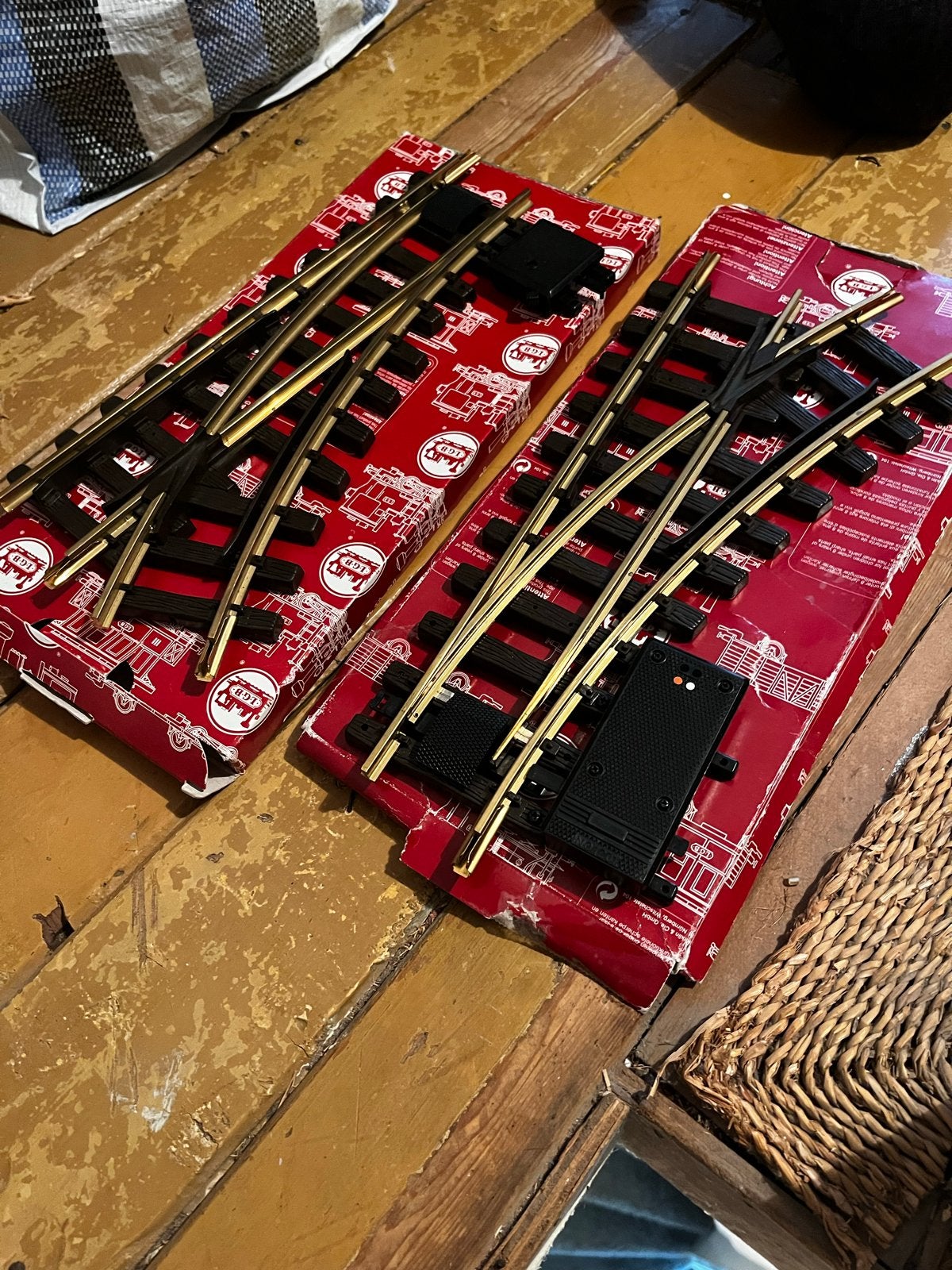 LGB Treinset met Locomotief, Wagons, Rails en Trafo, Hobby en Vrije tijd, Ophalen, Gelijkstroom, Analoog, Gebruikt