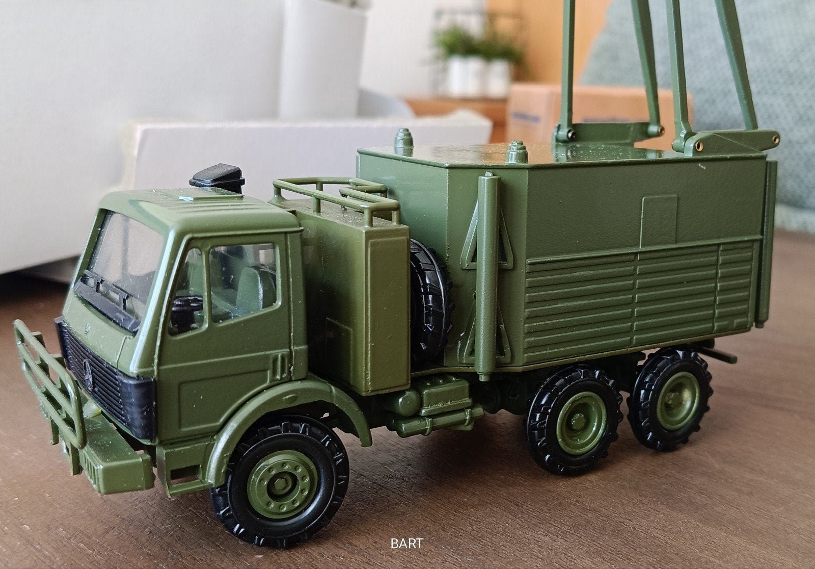 M.B SK 6×6 LEGER RADAR AUTO CONRAD, Ophalen of Verzenden, Nieuw, Bus of Vrachtwagen, Conrad