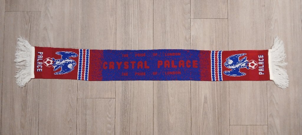 Crystal Palace sjaal, Ophalen of Verzenden, Zo goed als nieuw, Buitenlandse clubs, Vaantje of Sjaal